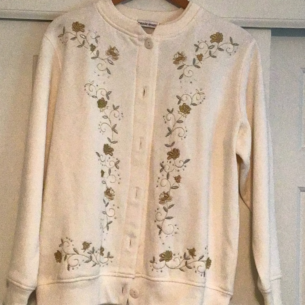Fleece cardigan- never worn